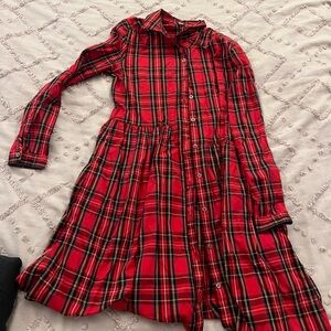 Plaid J Crew Dress